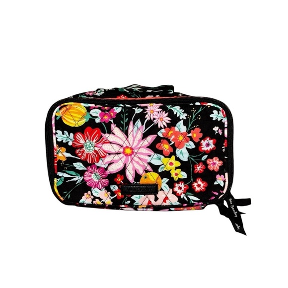 Vera Bradley Tangerine Twist Cosmetics Bag - Picture 2 of 5